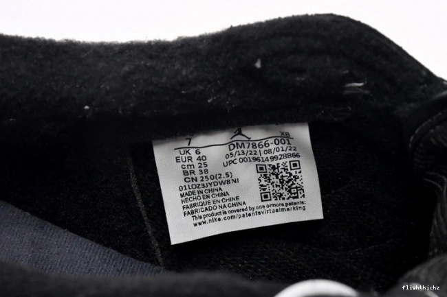 Phantom Air Scott Low Jordan x Travis 1 OG Black DM7866-001 1124